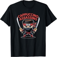 Cappuccino Assassino Italian Brainrot Meme T-Shirt
