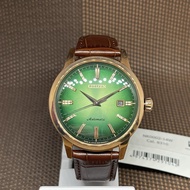 [TimeYourTime] Citizen NK0002-14W Automatic Gold Green Analog Brown Leather Men Watch