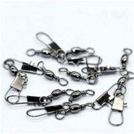 Fishing - 10 pieces Line Connector Snap Swivel - High Tensile Strength Fishing Swivel Snap Swivel