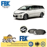 FBK Disc Brake Pad Front  FD2824S -  Toyota Estima ACR30 2000-2003