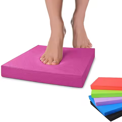 Soft Balance Pad TPE Yoga Mat Foam Exercise Pad Thick Balance Cushion Fitness Yoga Pilates Balance B