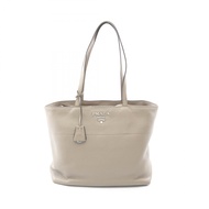 【二手】Prada PRADA 托特包 VITELLO PHENIX 灰色皮革托特包 女士二手 B