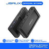 JSAUX HB1101 Docking Station USB-C 11-in-1 Multifunction Adapter HDMI & DP 2.0 4K@120Hz 100w Fast Ch