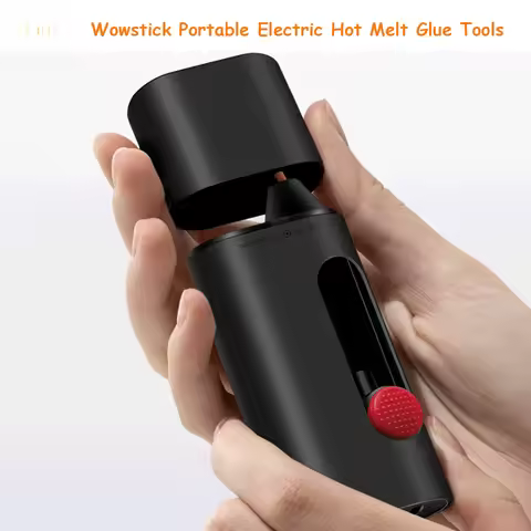 Wowstick Cordless Electric Hot Melt Glue Pen Gluer 2000mAh Type-C Rechargeable DIY Art Craft Glue Pe