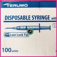 TERUMO SYRINGE 3CC (3ML) LUER LOCK 100S 3ML/CC 23G 1 1/4"