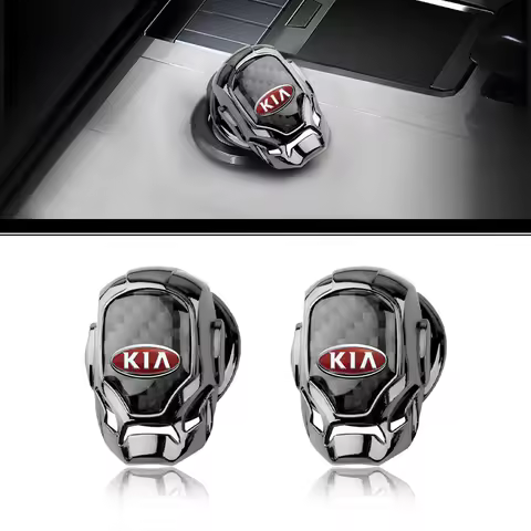 1Pcs Car One-touch Start Cover Engine Ignition Switch Button Decor Sticker for KIA Rio K2 K5 Ceed Sp