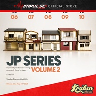 Kraken House JP Series Diorama Kit 1/64 - JPV2-06/ 07 / 08 / 09 / 10