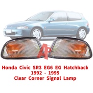 Honda Civic SR3 EG6 EG Hatchback Corner Signal Lamp Clear 1992 - 1995 New 1 Pair Left and Right