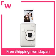 FUJIFILM Cheki Instant Camera/Smartphone Printer instax mini LiPlay White INS LIPLAY C WHITE VN