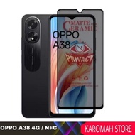 LAYAR Screen Protector Ceramic Matte Anti Spy Privacy for Oppo A38 4G Oppo A38 4G NFC 2023 Screen Pr