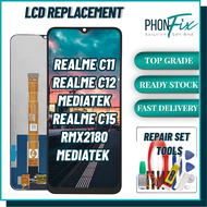 PhonFix LCD Replacement for REALME C11 / REALME C12 MEDIATEK / REALME C15 RMX2180 MEDIATEK – Compati