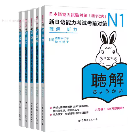 Japanese JLPT BJT N1 Study Book Countermeasures Before The New Japanese Proficiency Test Business Te