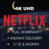 Akaun netflix account nexflix malaysia natflix 4k neflix murah netflix premium account UHD 4jan2602