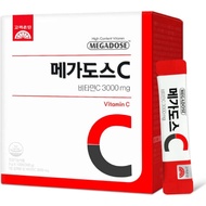 Korea Eundan Megadose Vitamin C 3000 | 3g x 60 Sticks | Daily High Dose Vitamin C Supplement | Made 