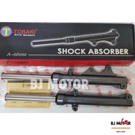 TOBAKI LC135 V1 ES(21S) Hand Clutch Racing Front Fork Set / Absorber Depan 100% Original