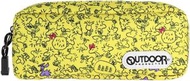 史諾比 - 日本版 Snoopy Woodstock 筆袋化妝袋 (黃色) 多用途袋/ 化妝袋/小物袋/文具/ 多功能鉛筆袋 平行進口