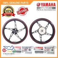 135LC CAST WHEEL 135LC SPORTRIM 135LC V1 V2 V4 V6 SPORT RIM 135LC NEW SPORT RIM BLACK HITAM [100% ORIGINAL YAMAHA]