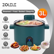 Zole multi cooker 3L electric cooker multifunction cooker electric caldron rice cooker non stick zc0