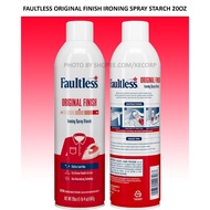 Faultless Iron Spray Starch 20oz 567g FINISH kcS11207