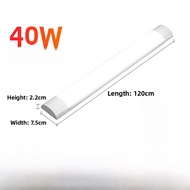 Three-Resistant LED Long Strip Lamp Tube Purification Fluorescent Lighting 60W Ceiling Mounted 40W W
