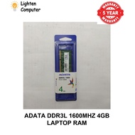 【NEW】 ADATA DDR3L 1600MHz 4GB | PC3L 1600 | LAPTOP RAM | SODIMM RAM