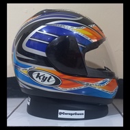 Helm / Helmet KYT 805 x Speed motif orange size L Second