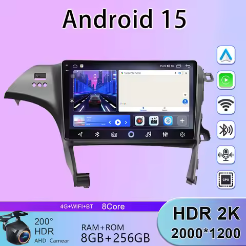 Android 15 Car Radio For Toyota Prius 3 XW30 2009 - 2015 Navigation GPS Multimedia Video Player Ster