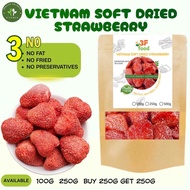 3F Food Dried Soft Strawberries 100% Organic VietNam 3F FOOD – Naturally Sweet, Soft & Nutritious