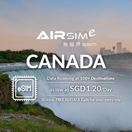 AIRSIMe Global Travel Prepaid eSIM - Canada