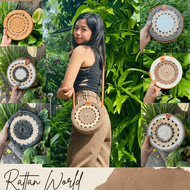 Original Rattan Bag From Bali Indonesia | Rattan sling for women | Hand Woven native Rattan Bag | BA