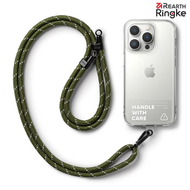 Ringke - [韓國品牌] Holder Link Strap 墊片式可調節肩背頸掛繩 / 手機斜孭繩 卡其色