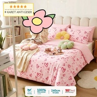 Yumna floral bed sheet suitable for women 120x200 160x200 180x200 200x200 100x200 90x200 bedsheet