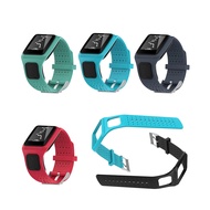 Soft Silicone Bracelet Strap Watch Band For TomTom 1 Multi-Sport GPS HRM CSS AM Cardio Runner Belt Watchband Wristband