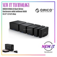 ORICO USB3.0 Hard Drive Enclosure with/without RAID (3.5") 2|4|5 Bay (NS200U3,DS200U3,DS200C3,NS400U