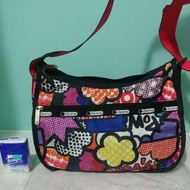 100%新 限量版 正品LeSportsac 斜孭袋 側孭袋