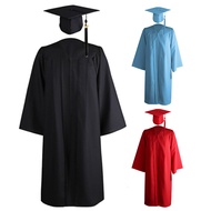Adult Zip Closure University Academic Graduation Gown Robe
