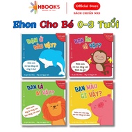 Book - Japanese Ehon for children 0-3 years old (4 Books)