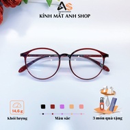 Colorful soft plastic round glasses 7121A