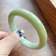 果綠翡翠手鐲 | 18.5圍 | 天然緬甸玉翡翠A貨 | 送禮