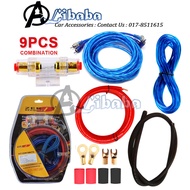 Car Audio Subwoofer Amp Amplifier RCA Wiring Kit Cable + FUSE