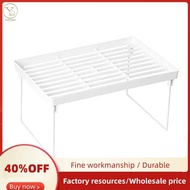 Stacking Cabinet Shelf Rack Steel Metal Leg - Cupboard, Plate, Dish, Counter & Pantry Organizer Orga