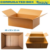 Corrugated Box for Shipping Packaging Carton Box 46x32x12cm