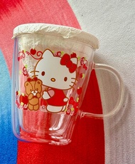 全新 Hello Kitty 雙層玻璃杯