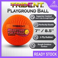 Trident Milestone Playground Ball Dodgeball Orange Outdoor Dodgeball