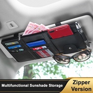 Car Sunshade Storage Bag Car Card Slot