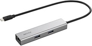 Buffalo USB Type-C Connection 5-in-1 Docking Station Wired LAN HDMI Supports USB3.2(Gen 1) Type-A 3