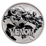 Koin Perak 2020 Tuvalu VENOM 1 Oz Silver Coin