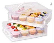 Snapware 2-Tier Cupcake Carrier