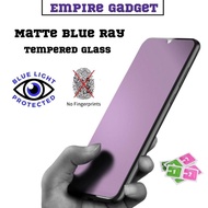Matte Blueray Oppo A6X,A6Pro,A5Pro,A3Pro,A96,A98,Reno 15F,15,14F,14Pro,14,13F,12F,11F Tempered Glass