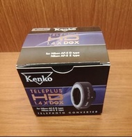 Kenko 1.4倍增距鏡 （N-AF 1.4X DGX) Nikon 適用   Kenko 1.4X Teleplus HD Converter（N-AF 1.4X DGX)
